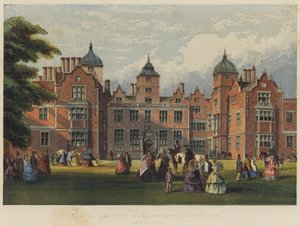 La visita de la reina a Warwickshire, Aston Hall