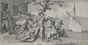 Va de Bon Coeur, dedicado a los Milords de la Almirantazgo Inglesa por un Miembro del Congreso Americano, 1778 de Richard Purcell