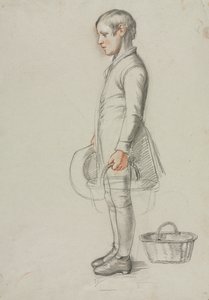 Estudio para "Primos del campo" de Richard Redgrave