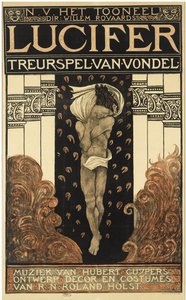 Póster para la obra Lucifer, 1910