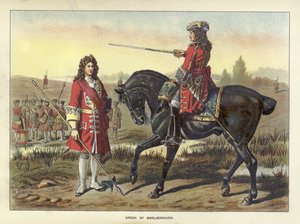 Épocas del ejército británico - Época de Marlborough de Richard Simkin