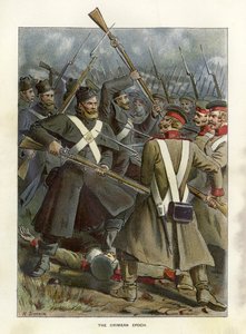 Épocas del Ejército Británico - La Época de Crimea de Richard Simkin