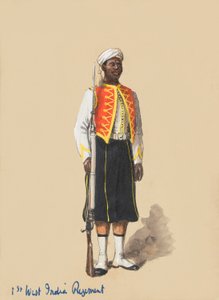 Soldado en uniforme completo de Richard Simkin