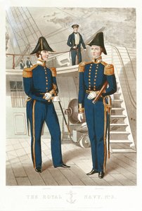The Royal Navy. No 3. Doctor. Contramaestre. Patrón". de Richard Ubsdell