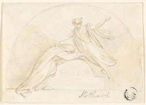 Diseño para monumento funerario de Richard Westall
