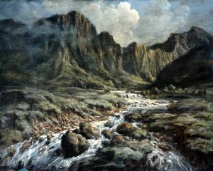 Río de montaña