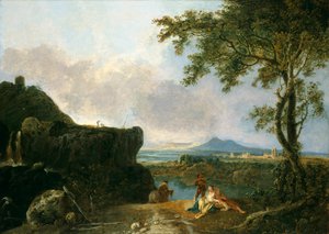 Un Monje Blanco, 1733-1782 de Richard Wilson