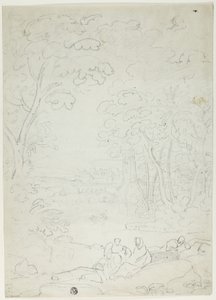 Descanso en la huida a Egipto de Richard Wilson