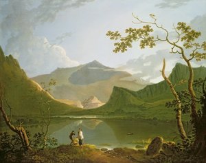 Snowdon (óleo sobre lienzo) de Richard Wilson