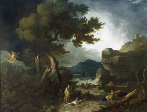 La destrucción de los niños de Niobe de Richard Wilson