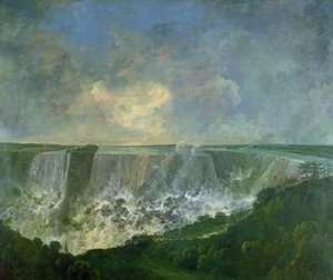 Las cataratas del Niágara de Richard Wilson