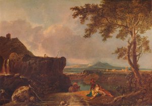 El Monje Blanco II, c1775, 1938 de Richard Wilson