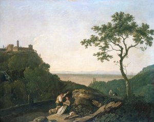 Vista en Tívoli, c. 1765-1770