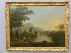 Amplio paisaje costero meridional de Richard Wilson