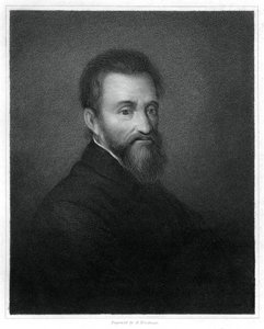 Miguel Ángel, escultor, pintor, arquitecto y poeta del Renacimiento italiano, 1833 de Richard Woodman