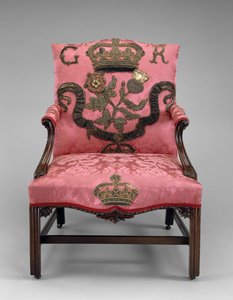 Sillón, c.1750 de Richard and Elwick Edward (attr. to) Wright
