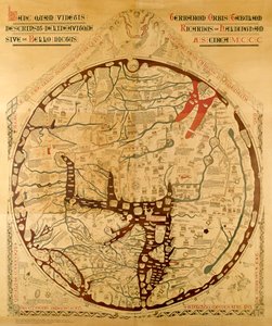 Hereford mappa mundi de Richard of Haldingham