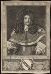 Lord Chief Justice Holt de Richard van Bleeck