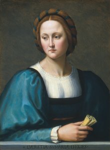 Lucrezia Sommaria, c. 1510 de Ridolfo Ghirlandaio