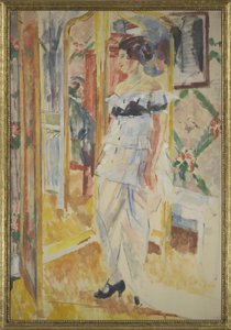Porträt von Frau Giroux de Rik Wouters
