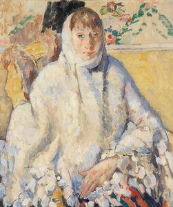La enferma del chal blanco de Rik Wouters