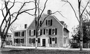 La Casa de Oliver Wendell Holmes en Cambridge, Mass., EE.UU., 1923 de Rischgitz Collection
