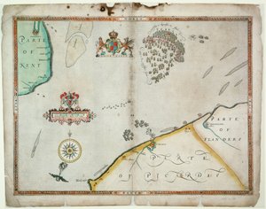 Batalla de Gravelines, 8 de agosto de 1588 de Robert (after) Adams