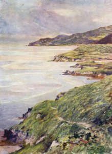 Una costa solitaria, Estuario de Barmouth de Robert (after) Fowler