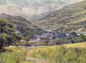 Boddnant Hall, valle de Conway de Robert (after) Fowler