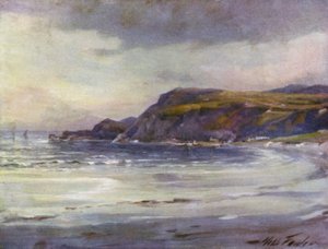 Tarde de verano, costa de Anglesey de Robert (after) Fowler