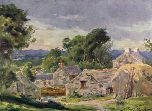 Granja galesa, cerca de Llanberis