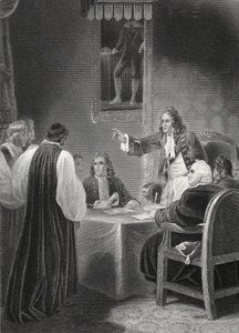 Los obispos ante el Consejo Privado de Robert (after) Smirke
