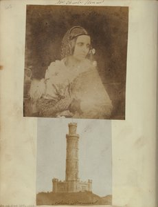 Monumento a Nelson, Calton Hill, Edimburgo de Robert Adamson