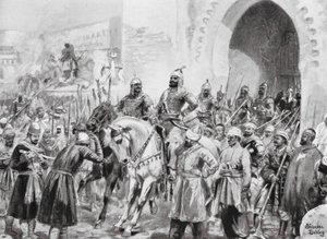 Entrada de los turcos en Bagdad de Robert Ambrose Dudley