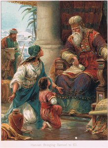 Ilustración de "Bible Stories" de Ernest Nister, c.1910 (litografía en color)