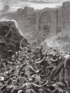 La caída de Constantinopla (litografía)