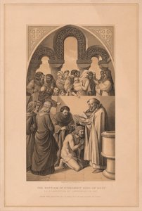 El Bautismo de Ethelbert Rey de Kent, 597 1878