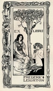 Un ex libris, 1894 de Robert Anning Bell