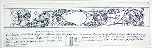 Diseño para guardas, c.1895 de Robert Anning Bell
