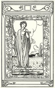 Ilustración para Poemas de John Keats (litografía)