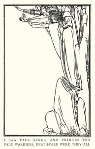 Ilustración para Poems by John Keats: La Belle Dame Sans Merci