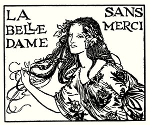 Ilustración para Poemas de John Keats: La Belle Dame Sans Merci