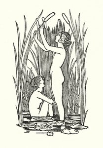 Ilustración para Poemas de John Keats: Lamia (litografía) de Robert Anning Bell