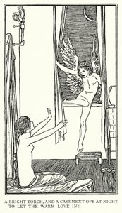 Ilustración para Poems by John Keats: Ode To Psyche