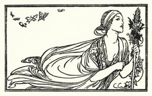 Ilustración para Poemas de John Keats: Sueño y Poesía