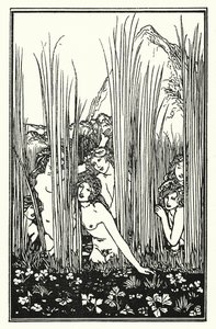 Shelley: Himno de Pan (litografía)