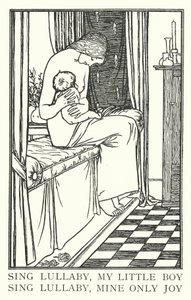 Canta una nana, mi niño, canta una nana, mi única alegría de Robert Anning Bell