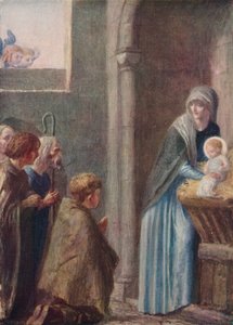La Adoración de los Magos, finales del siglo XIX, 1912 de Robert Anning Bell