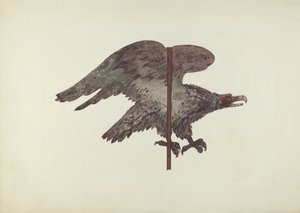Veleta de Águila Voladora de Robert Barton