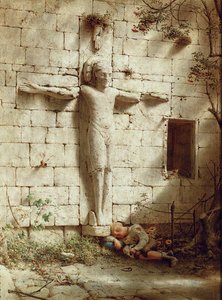 En la Abadía de Romsey, 1899